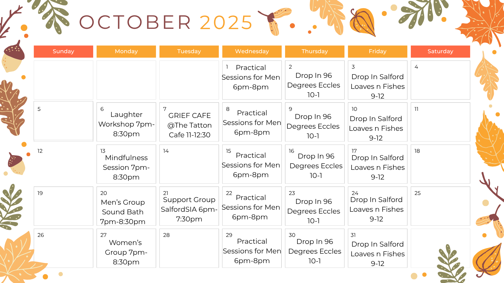 Oct 25 calendar Oct 25 calendar