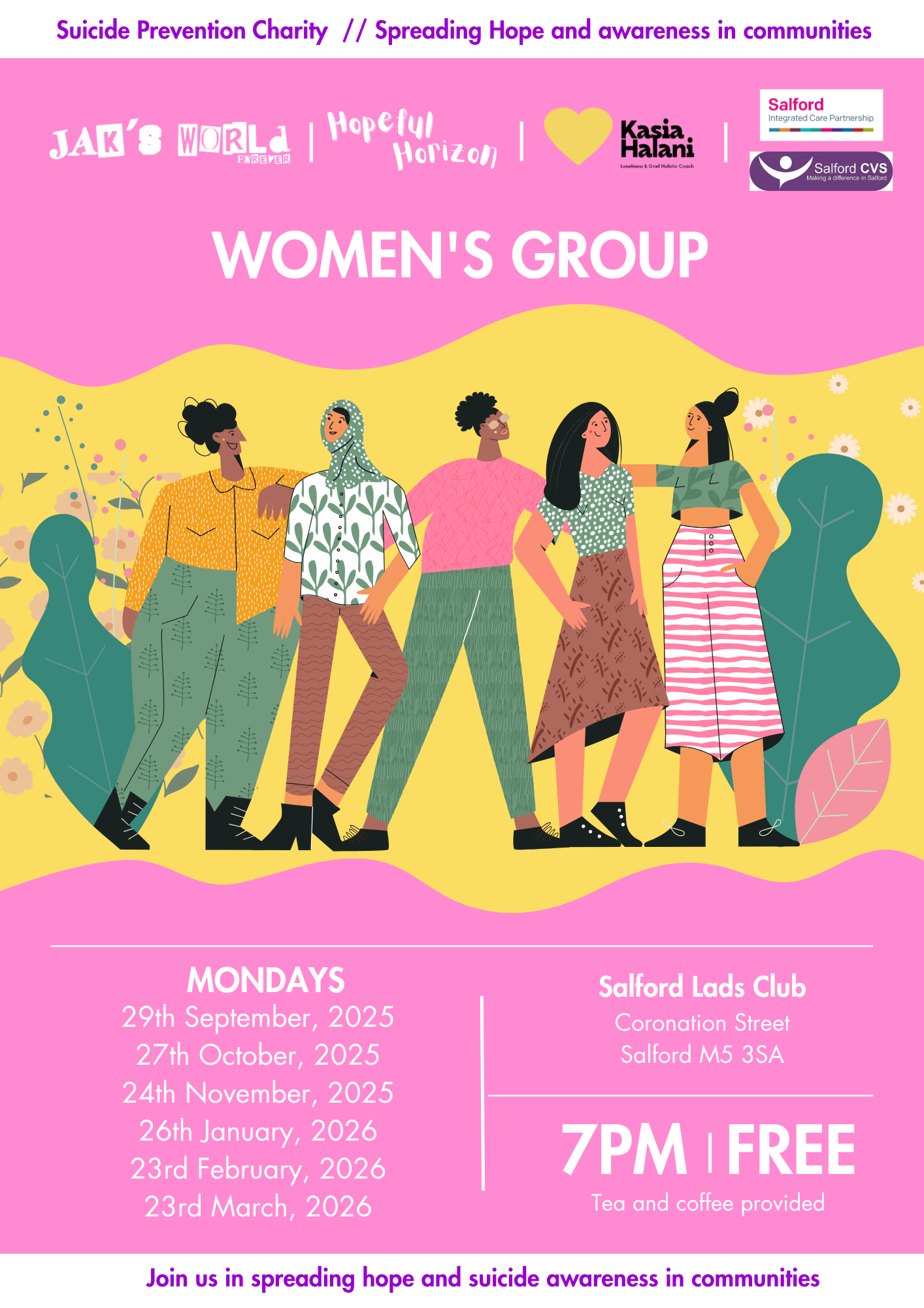 women's group hopeful horizon winter